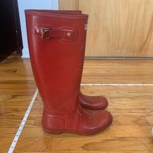 Used Hunter Rain Boots